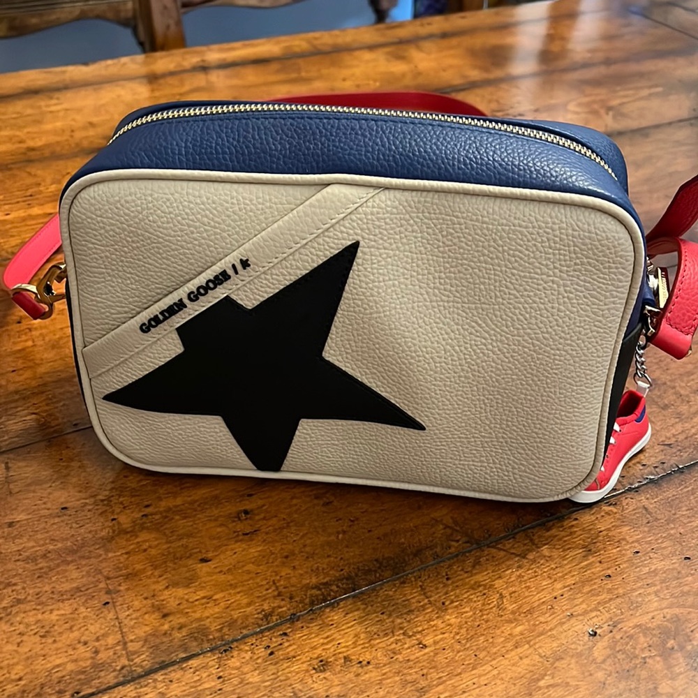 Golden Goose Star Colorblock Leather Shoulder Bag - BRAND NEW!!!